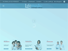 Tablet Screenshot of lifemedic.co.rs